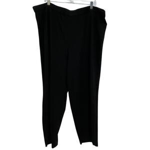 Eileen Fisher Tencel Lyocell Knit Jersey Stretch Pull On Lantern Ankle Pants 3X